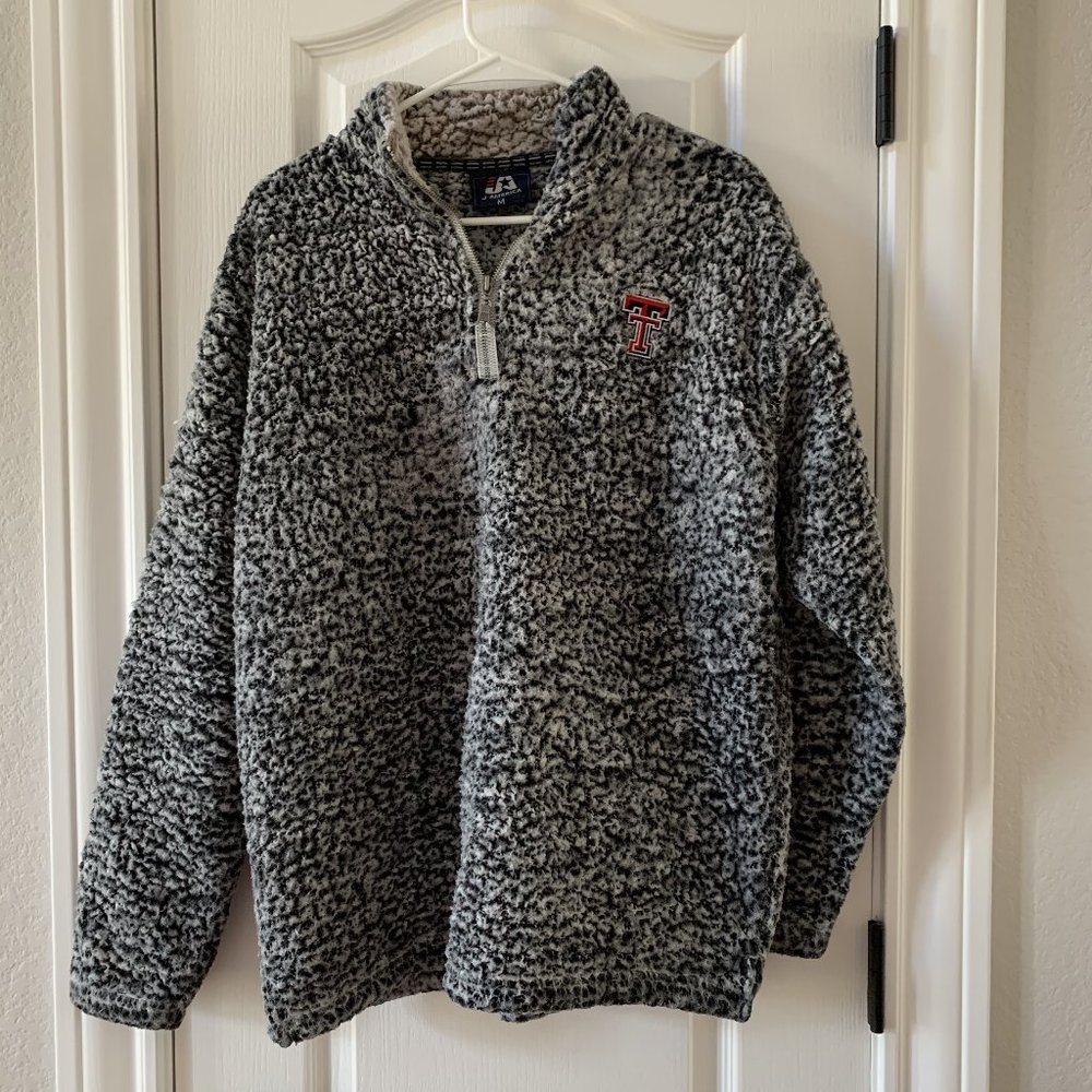 texas tech sherpa zip